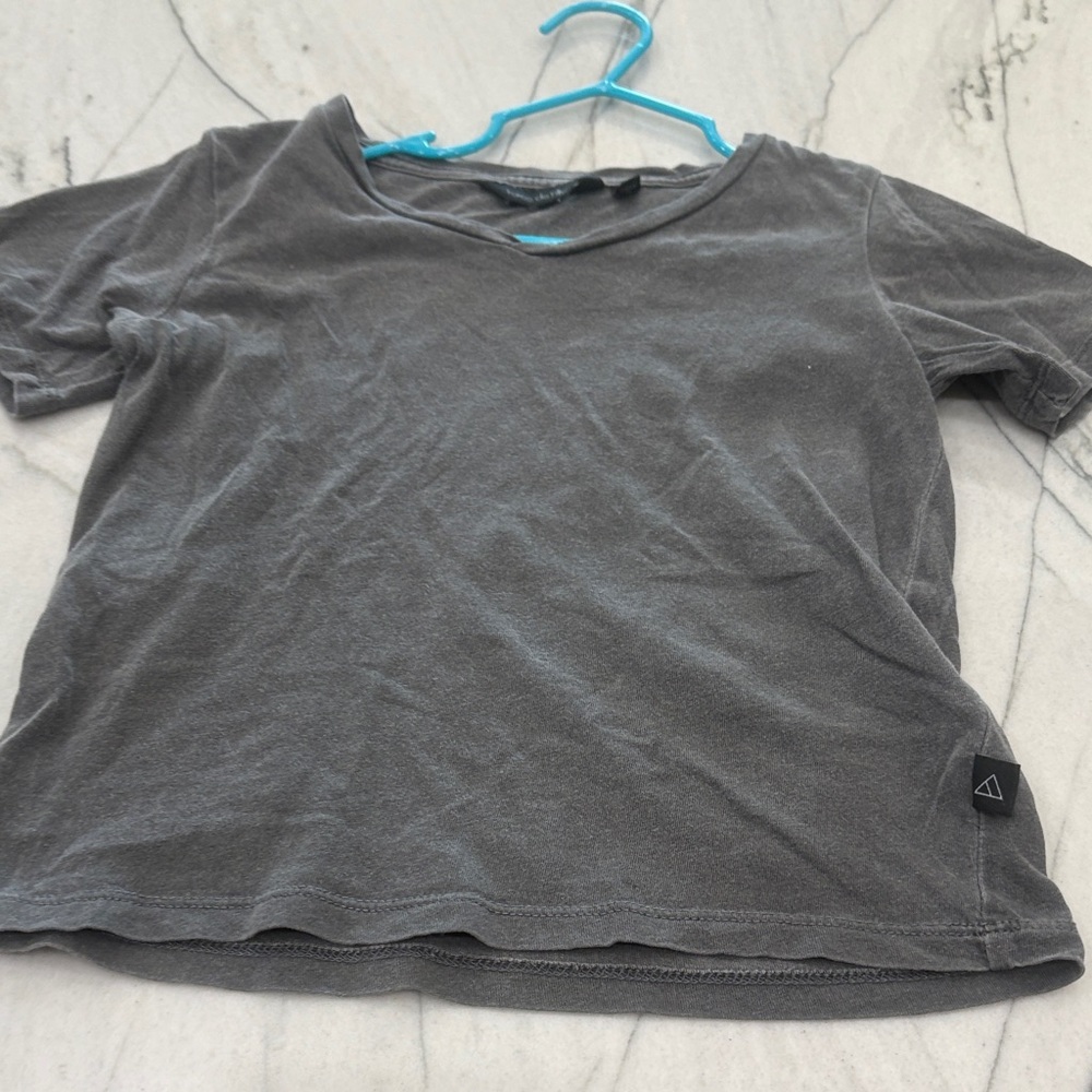 Charcoal Gray Kids Short Sleeve Tee